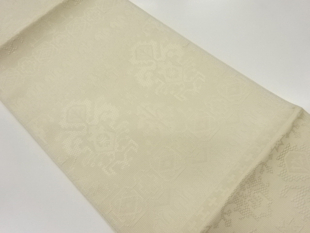 JAPANESE NAGOYA OBI / WOVEN STRIPE & ABSTRACT